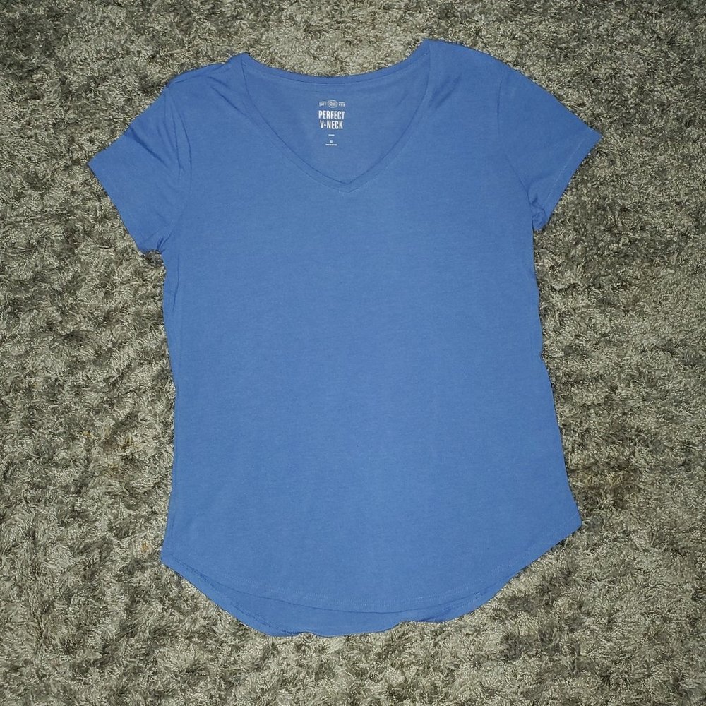 Blue Short Sleeve Shirt